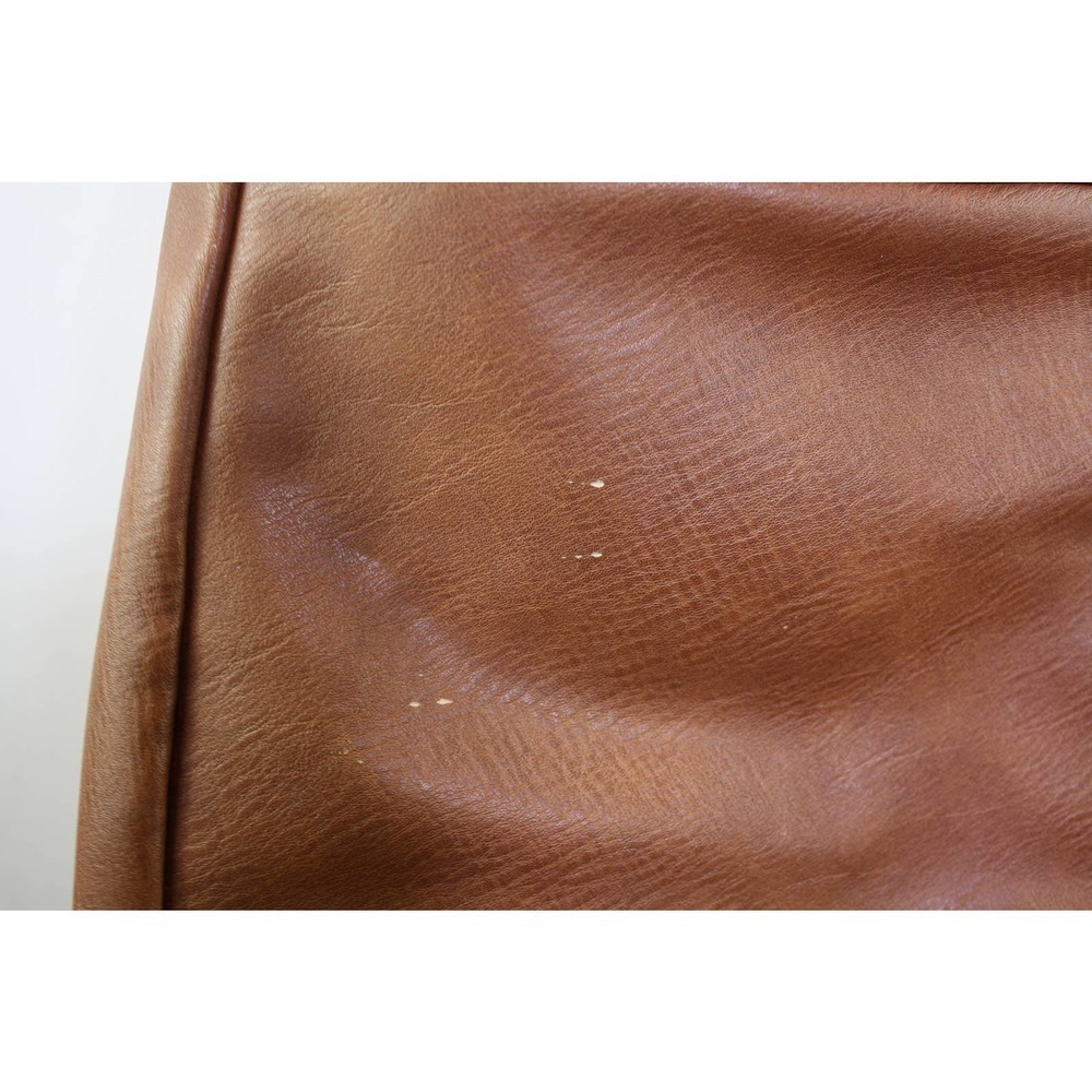 Antik Kraft Braided Handle Hobo Bag Shoulder Bag Purse Brown Faux Leather Tassel - Picture 5 of 8